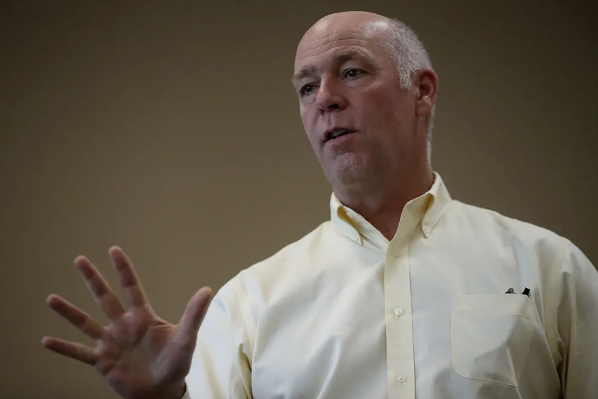 Montana Governor Greg Gianforte